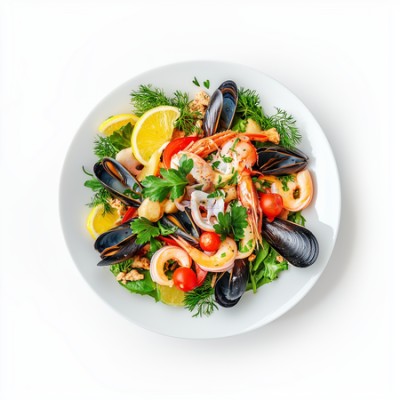 Фирменное блюдо Морской гриль прованс - купить в Емельяновке